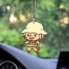 One Piece Usopp Ornament Custom Anime Car Interior Accessories