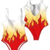 Summer Rengoku Demon Slayer One Piece Swimsuit