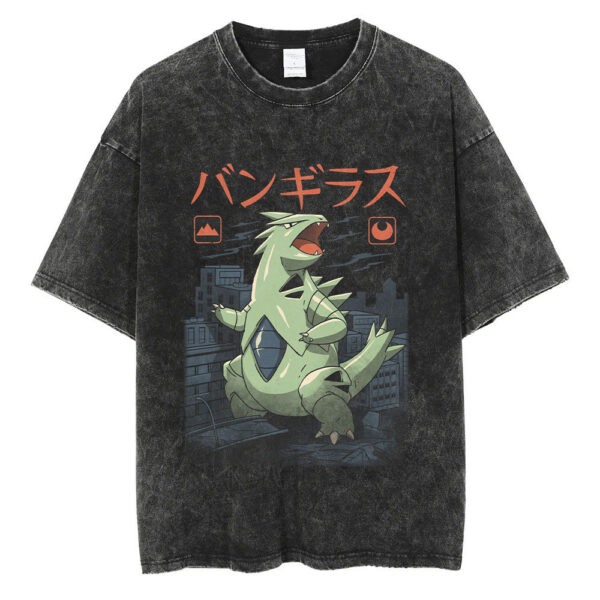 Mega Rock Dark Kaiju T-Shirt Pokemon T-shirt, Anime T-shirt PML2005241027VKH