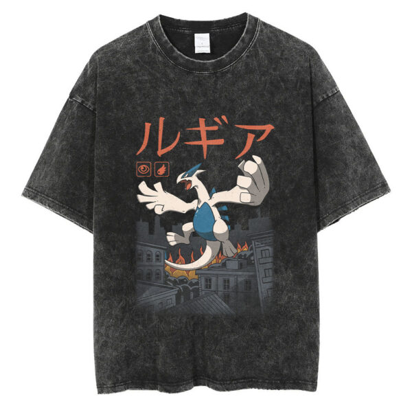 Legendary Psychic Flying Kaiju T-Shirt Pokemon T-shirt, Anime T-shirt PML2005241028VKH