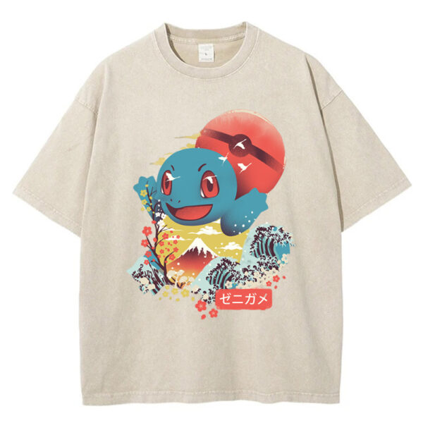 Water Monster T-Shirt Pokemon Vintage Anime Shirt PML2005241051TTT