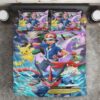 Ash Ketchum Bedding Set Cover Pokemon Card Bedding Set Cover Pokemon Bedding Set Cover