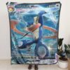 Greninja Blanket Pokemon Card Blanket Pokemon Blanket Anime Blanket