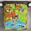 Eevee evolution Bedding Set Cover Pokemon Card Bedding Set Cover Pokemon Bedding Set Cover