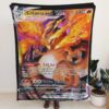 Charizard Blanket Pokemon Card Blanket Pokemon Blanket Anime Blanket