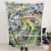 Mewtwo V2 Blanket Pokemon Card Blanket Pokemon Blanket Anime Blanket