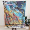 Charizard X Blanket Pokemon Card Blanket Pokemon Blanket Anime Blanket