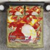 Charizard V4 Bedding Set Cover Pokemon Card Bedding Set Cover Pokemon Bedding Set Cover