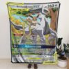 Arceus & Eevee Blanket Pokemon Card Blanket Pokemon Blanket Anime Blanket