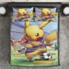 Pikachu Gx Gmax Vmax Bedding Set Cover Pokemon Card Bedding Set Cover Pokemon Bedding Set Cover