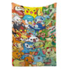 Pokemon Pattern Blanket Anime Blanket