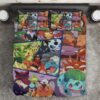 Pokemon V2 Bedding Set Cover Pokemon Card Bedding Set Cover Pokemon Bedding Set Cover