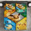 Pokemon V3 Bedding Set Cover Pokemon Card Bedding Set Cover Pokemon Bedding Set Cover