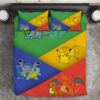 Pokemon V4 Bedding Set Cover Pokemon Card Bedding Set Cover Pokemon Bedding Set Cover