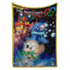 Litten Rowlet Popplio Blanket Pokemon Card Blanket Pokemon Blanket Anime Blanket