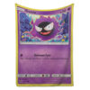 Gastly Blanket Pokemon Card Blanket Pokemon Blanket Anime Blanket