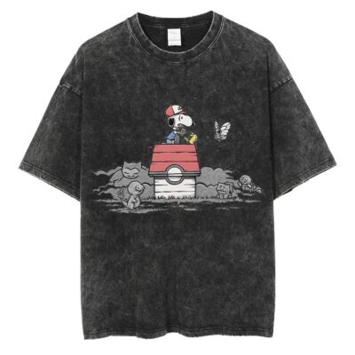 Poke Ace T-Shirt Pokemon T-shirt Anime T-shirt