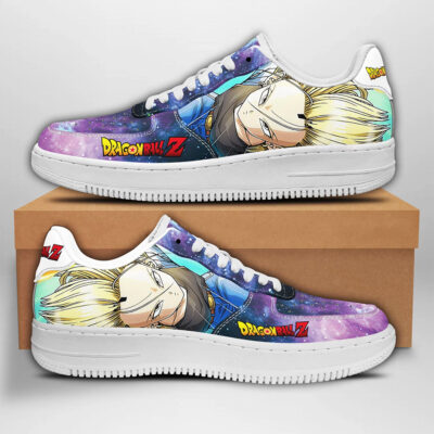 Android 18 Dragon Ball Z Air Anime Sneakers Anime Galaxy