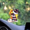 Padoru Deidara Ornament Custom Akatsuki Member Anime Car Interior Accessories Christmas Gifts