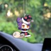 Padoru Konan Ornament Custom Akatsuki Member Anime Car Interior Accessories Christmas