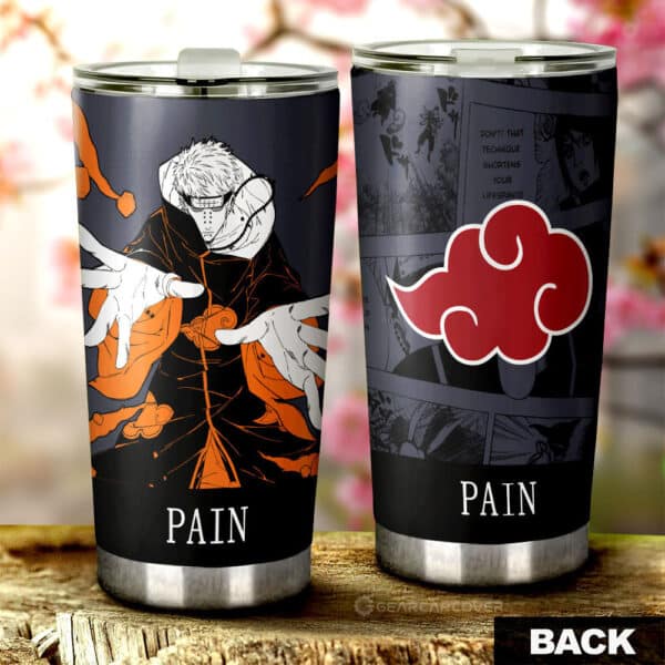 Pain Stainless Steel Anime Tumbler Cup Custom Anime Manga Color Style