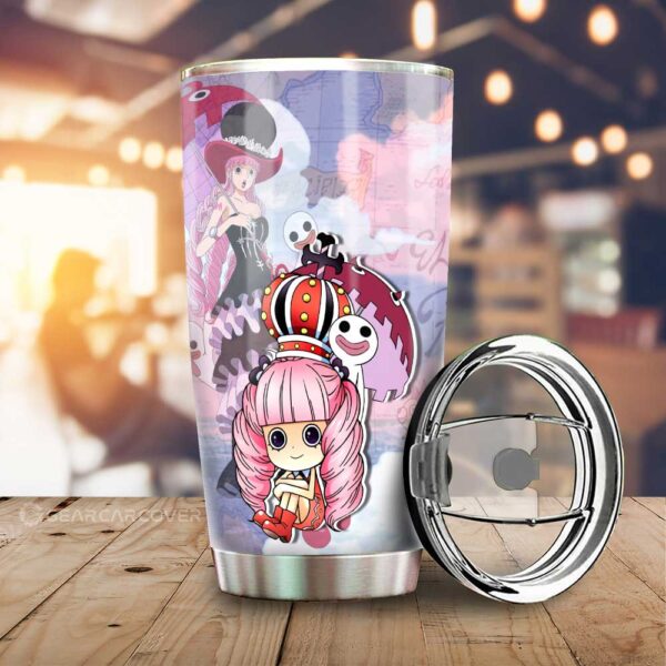 Perona Stainless Steel Anime Tumbler Cup Custom One Piece Map For Anime Fans