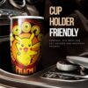 Pikachu Stainless Steel Anime Tumbler Cup Custom Anime