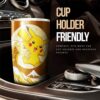 Pikachu Stainless Steel Anime Tumbler Cup Custom Pokemon