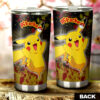 Pikachu Stainless Steel Anime Tumbler Cup Custom Tie Dye Style Anime