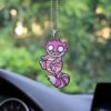 Pink Cheshire Cat Ornament Custom Halloween Car Accessories