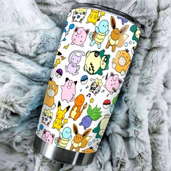 Pokemon Stainless Steel Anime Tumbler Cup