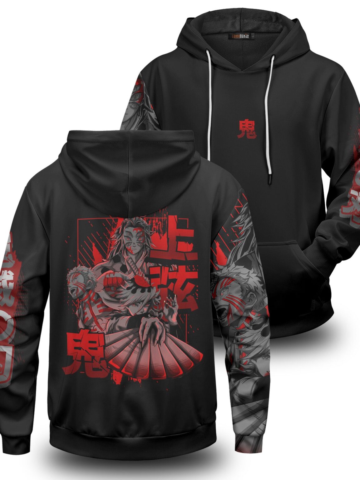 Elite Demon Moons Hoodie Demon Slayer Hoodie Anime Hoodie