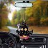 Pumpkaboo Cat Ornament Custom Halloween Ghost Car Accessories