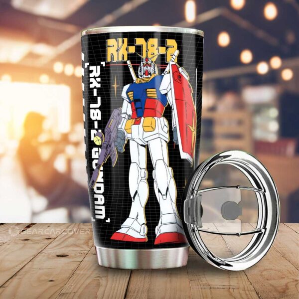 RX-78-2 Gundam Stainless Steel Anime Tumbler Cup Custom Gundam Anime