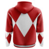 Hooktab Red Ranger Mighty Morphin Power Rangers Anime Hoodie