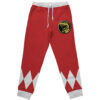 Red Ranger Mighty Morphin Power Rangers Otaku Cosplay Anime Sweatpants