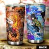 Rengoku And Giyuu Stainless Steel Anime Tumbler Cup Custom Demon Slayer