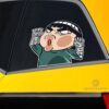 Rock Lee Hitting Glass Car Sticker Custom Naru Funny Car Accessories