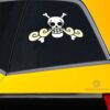 Roger Pirates Flag Car Sticker Custom One Piece Anime Car Accessories