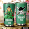 Roronoa Zoro Stainless Steel Anime Tumbler Cup Custom Anime For One Piece Fans