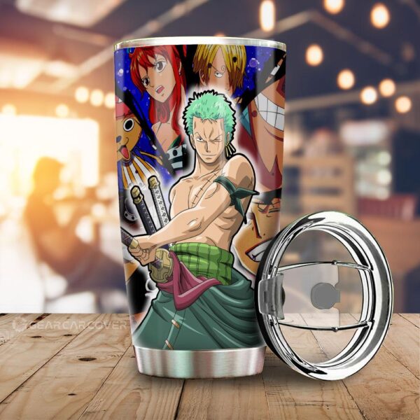 Roronoa Zoro Stainless Steel Anime Tumbler Cup Custom Anime One Piece For Anime Fans