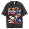 Street Fighter II Vintage Washed Anime T-shirt