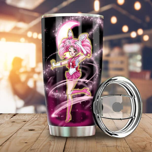 Sailor Chibi Moon Stainless Steel Anime Tumbler Cup Custom Sailor Moon Anime