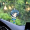 Sailor Mercury Ornament Custom Anime Sailor Moon Car Accessories