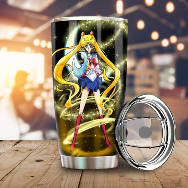 Sailor Moon Stainless Steel Anime Tumbler Cup Custom Sailor Moon Anime