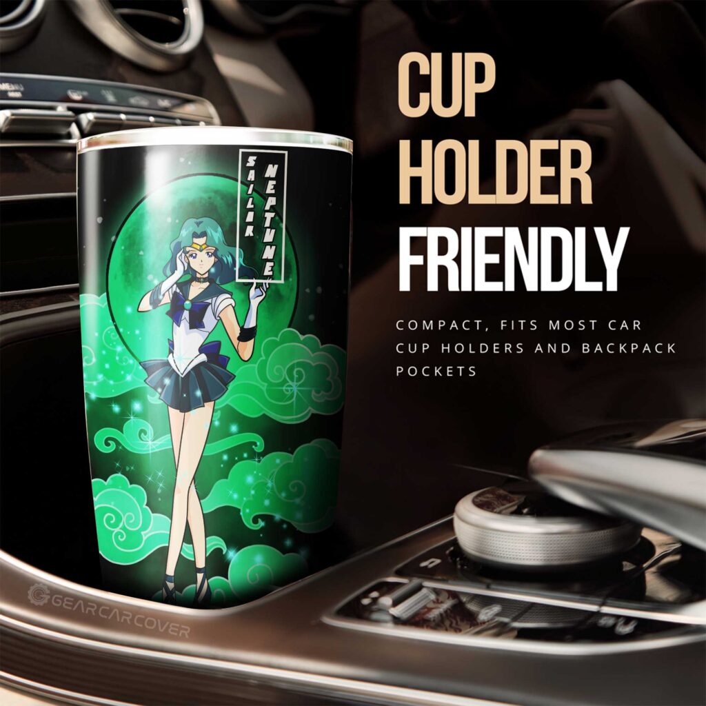 Sailor Neptune Stainless Steel Anime Tumbler Cup Custom Sailor Moon Anime