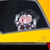 Sailor Saturn Hitting Glass Car Sticker Custom Sailor Moon Anime Car Accessories For Anime Fans