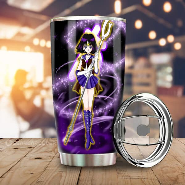 Sailor Saturn Stainless Steel Anime Tumbler Cup Custom Sailor Moon Anime