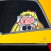 Sailor Venus Hitting Glass Car Sticker Custom Sailor Moon Anime Car Accessories For Anime Fans