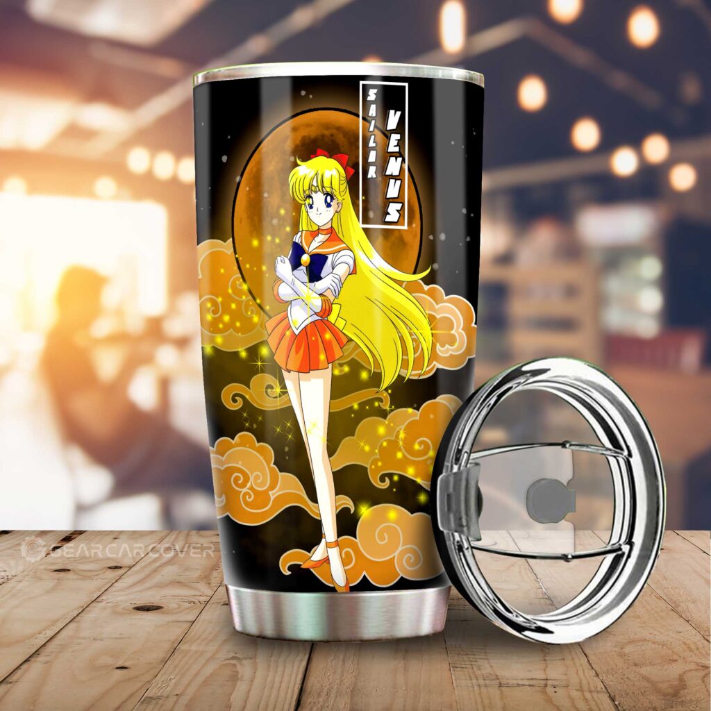 Sailor Venus Stainless Steel Anime Tumbler Cup Custom Sailor Moon Anime